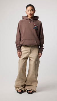SUDADERA CON CAPUCHA CLASSIC TAPIOCA