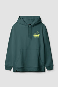 SUDADERA CON CAPUCHA GOODS TREKKING GREEN