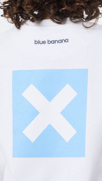 SUDADERA KIDS NATURE BLANCA