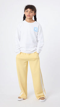 SUDADERA KIDS NATURE BLANCA