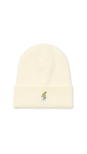 GORRO BANANA BLANCO ROTO