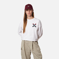 WHITE CLASSIC WOMAN CREW