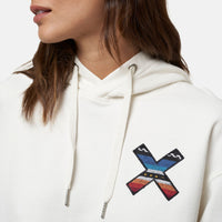 HOODIE MUJER CLASSIC BLANCO ROTO