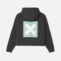 ANTHRACITE NATURE WOMAN HOODIE